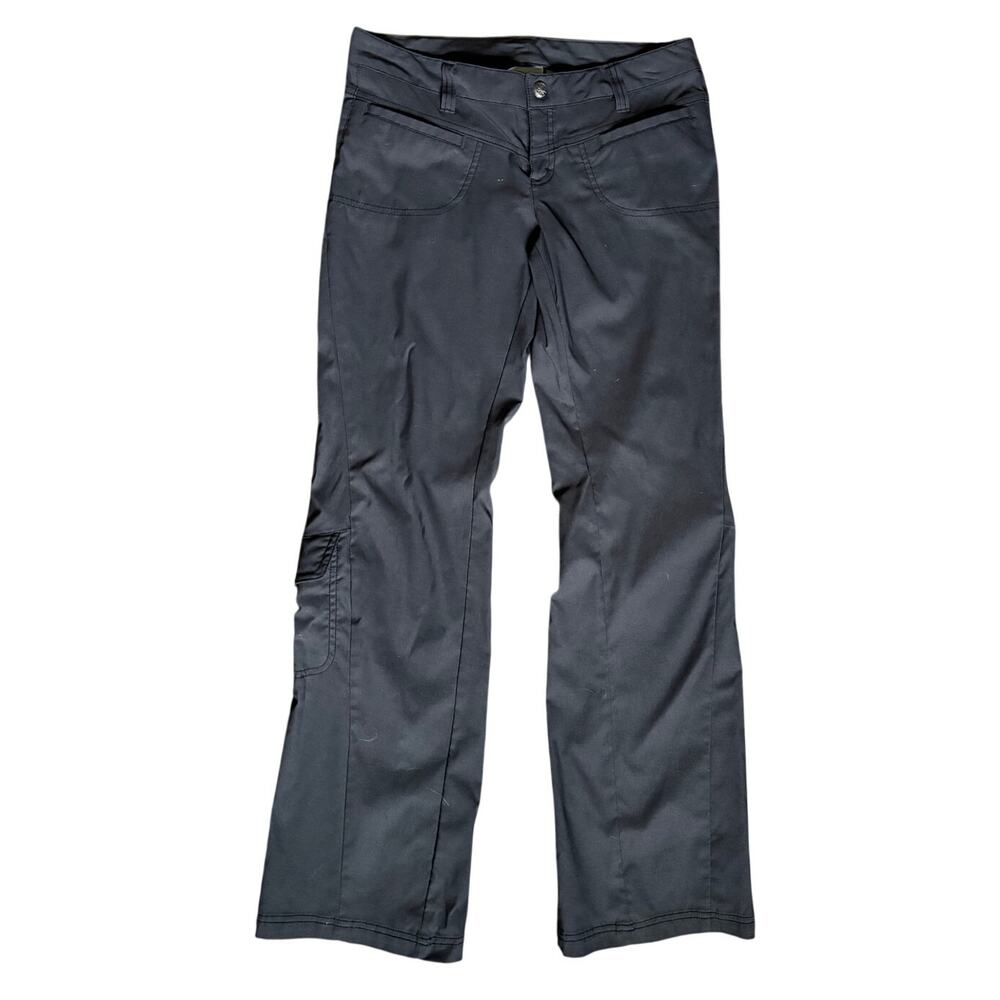 Athleta Trekkie Pant 2.0 Gray Women's Size 4 Cargo Hiking Travel Pants Ripstop